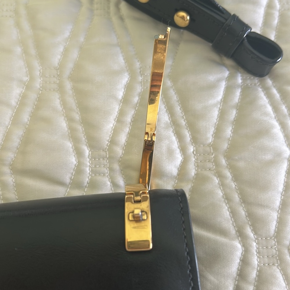 Authentic Prada Black Leather Crossbody - Picture 3 of 7